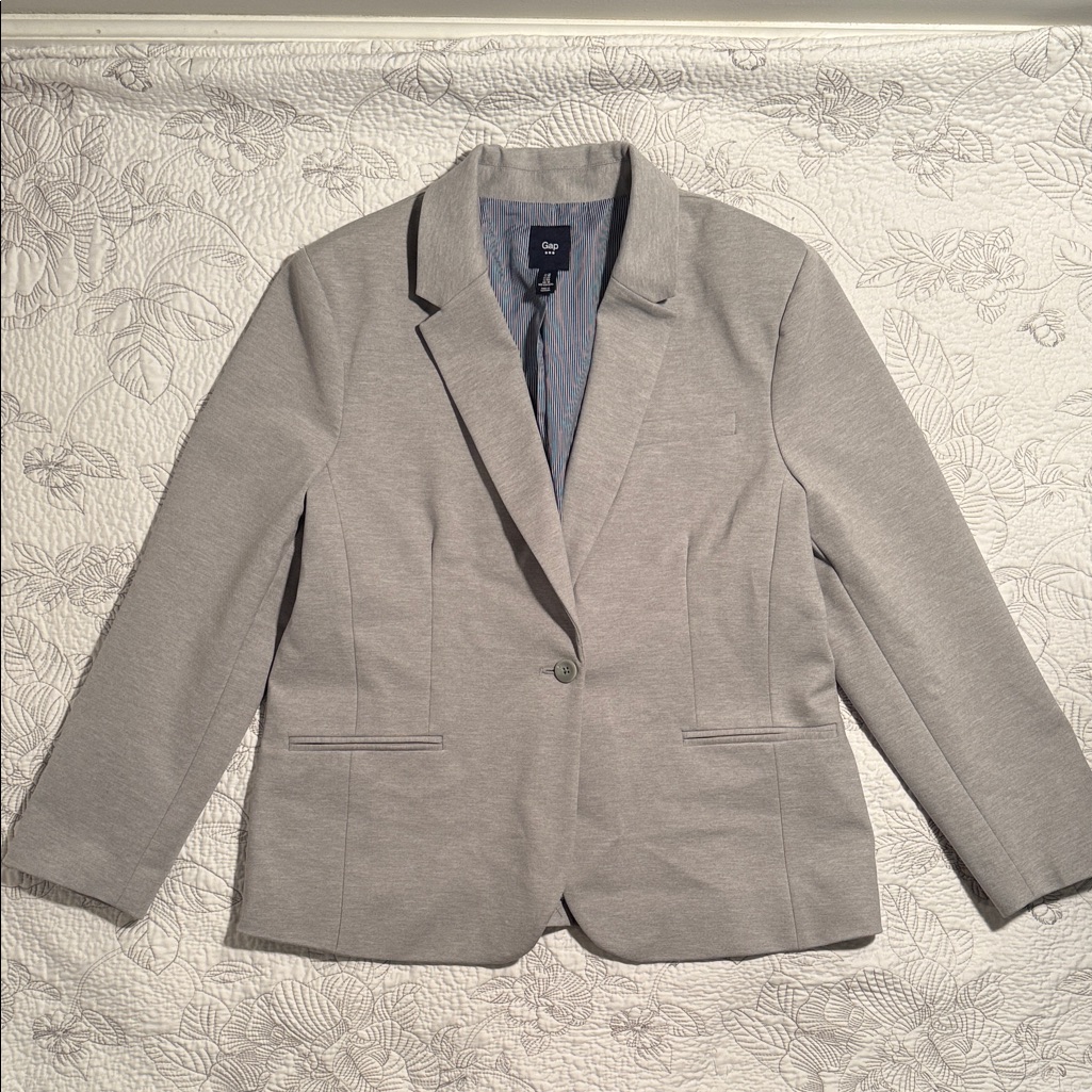 Gap Light Gray Blazer